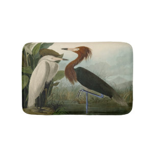 Audubon Purple Reiger Roodachtige Reigersoort Pren Badmat