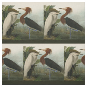 Audubon Purple Reiger Roodachtige Reigersoort Pren Stof