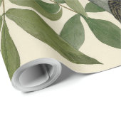 Audubon Raven Bird Classic Artwork Cadeaupapier (Rol Hoek)