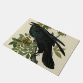 Audubon Raven Bird Classic Artwork Deurmat (Schuin)