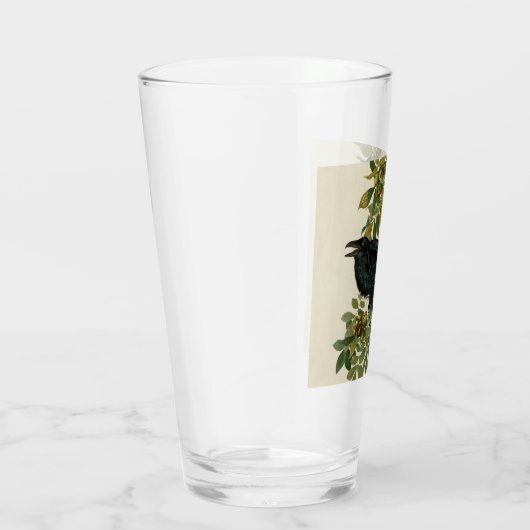 Audubon Raven Bird Classic Artwork Glas (Rechts)