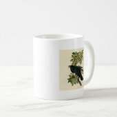 Audubon Raven Bird Classic Artwork Koffiemok (Voorkant rechts)