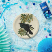 Audubon Raven Bird Classic Artwork Papieren Bordje (Feest)