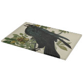 Audubon Raven Bird Classic Artwork Snijplank (Hoek)