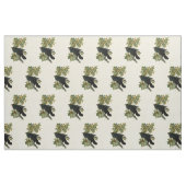 Audubon Raven Bird Classic Artwork Stof (Fat Quarter)