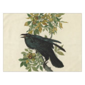 Audubon Raven Bird Classic Artwork Tafelkleed (Voorkant (Horizontaal))