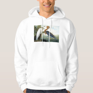 Audubon: Roodbaarzen en Paarse haron Hoodie