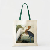 Audubon: Roodbaarzen en Paarse haron Tote Bag (Voorkant)