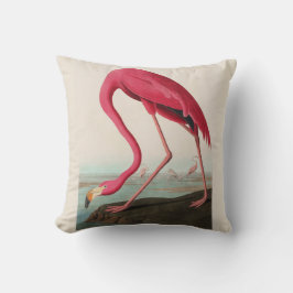 Audubon Roze Amerikaanse Flamingo, Bord CCCCXXXI Kussen