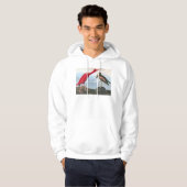 Audubon: Scarlet Ibis Hoodie (Voorkant volledig)