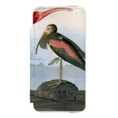 Audubon: Scarlet Ibis Incipio iPhone Portemonnee Hoesje (Voorkant Agenda)