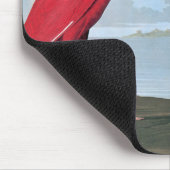 Audubon Scarlet Ibis Muismat (Hoek)