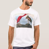 Audubon: Scarlet Ibis T-shirt (Voorkant)