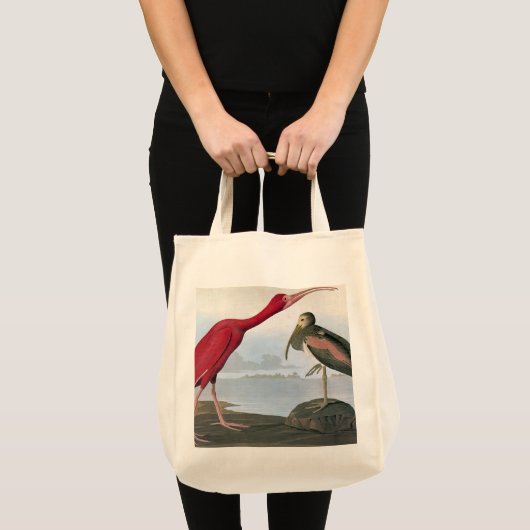 Audubon: Scarlet Ibis Tote Bag (Voorkant (product))