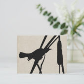 Audubon Silhouette II Briefkaart (Staand voorkant)