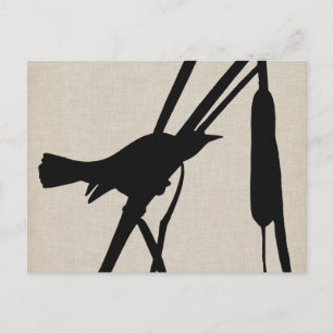 Audubon Silhouette II Briefkaart
