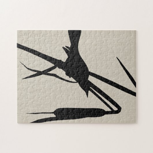 Audubon Silhouette II Legpuzzel (Horizontaal)