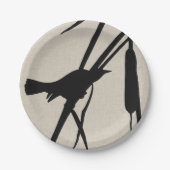 Audubon Silhouette II Papieren Bordje (Voorkant)