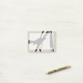 Audubon Silhouette II Post-it® Notes (Op bureau)