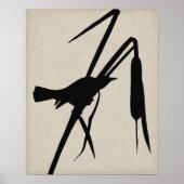 Audubon Silhouette II Poster (Voorkant)