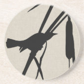 Audubon Silhouette II Zandsteen Onderzetter (Voorkant)