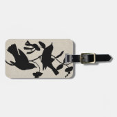 Audubon Silhouette IV Bagagelabel (Voorkant horizontaal)