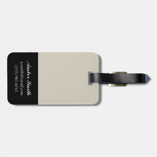 Audubon Silhouette IV Bagagelabel (Achterkant horizontaal)