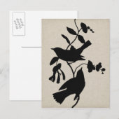 Audubon Silhouette IV Briefkaart (Voorkant / Achterkant)