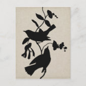 Audubon Silhouette IV Briefkaart (Voorkant)