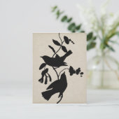Audubon Silhouette IV Briefkaart (Staand voorkant)