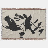 Audubon Silhouette IV Deken (Voorkant)