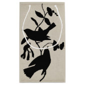 Audubon Silhouette IV Klein Cadeauzakje (Achterkant)