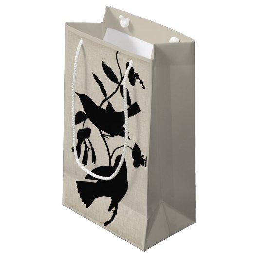 Audubon Silhouette IV Klein Cadeauzakje (Voorkant Gekanteld)