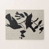 Audubon Silhouette IV Legpuzzel (Horizontaal)