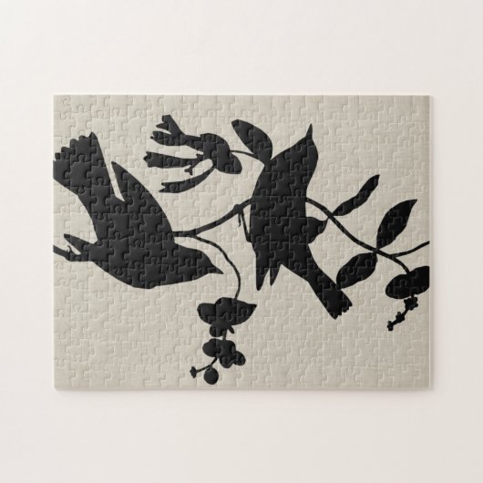 Audubon Silhouette IV Legpuzzel (Horizontaal)