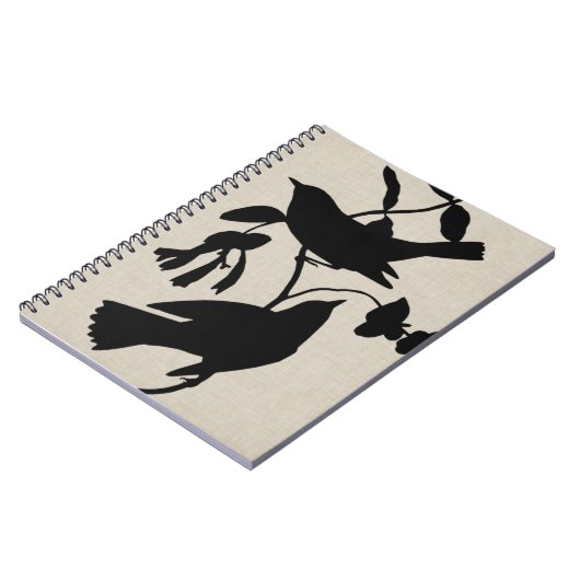 Audubon Silhouette IV Notitieboek (Linkerzijde)