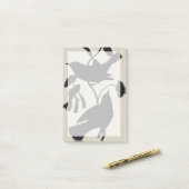 Audubon Silhouette IV Post-it® Notes (Op bureau)