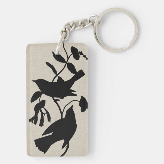 Audubon Silhouette IV Sleutelhanger (achterkant)