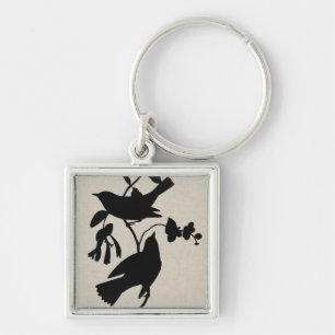 Audubon Silhouette IV Sleutelhanger