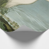 Audubon Snowy Heron White Gret Vogel Vogel Cadeaupapier (Hoek)