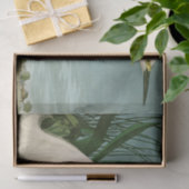 Audubon Snowy Heron White Gret Vogel Vogel Tissuepapier (Geschenk)