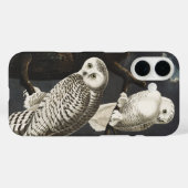 Audubon Snowy Owl Bird Artwork Case-Mate iPhone Case (Achterkant (horizontaal))