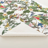 Audubon Songbird Birds Wildlife Sherpa Blanket Deken (3/4)