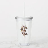 Audubon Traill's Flycatcher Songbird Acryl Drinkbeker (Voorkant)