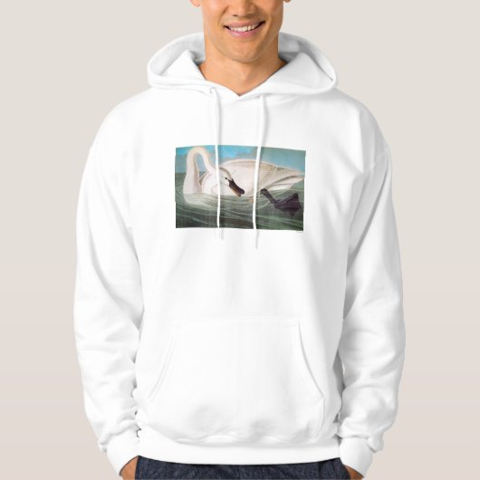 Audubon: Trumpeter Swan Hoodie (Voorkant)