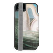Audubon: Trumpeter Swan Incipio iPhone Portemonnee Hoesje (Agenda Achterkant)
