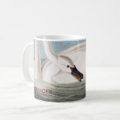Audubon: Trumpeter Swan Koffiemok (Voorkant links)