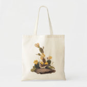Audubon Vesper Sparrow en Prickly Pear Cactus Tote Bag (Voorkant)