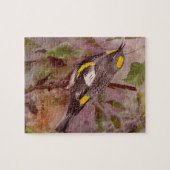 Audubon Warbler Painting van Louis Agassiz Fuertes Legpuzzel (Horizontaal)