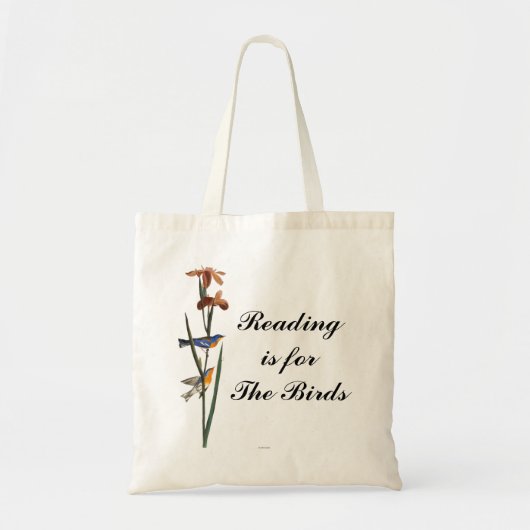 Audubon: Warbler Tote Bag (Voorkant)